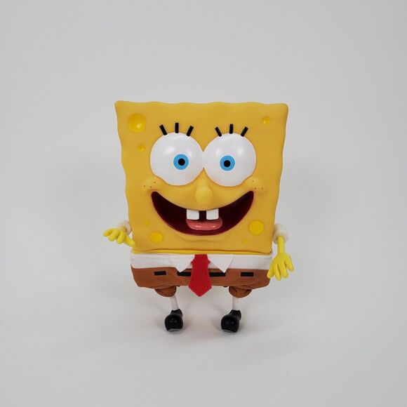 SPONGEBOB SQUAREPANTS VINTAGE VINYL WATER SQUIRT TOY. VIACOM 2000 - Picture 1 of 9